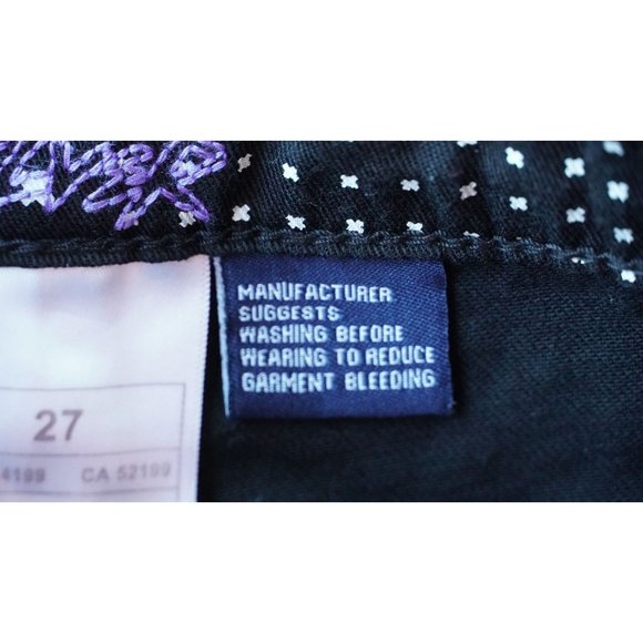 Quiksilver Black jeans Size 27 - Picture 4 of 12